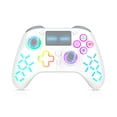thumbnail image 1 of Bonadget P4 Controller Wireless, RGB Light /1000mAh Battery/Dual Vibration/6-Axis Motion Control/3.5mm Audio Jack/Multi Touch Pad/Share Button,Compatible with P4/Slim/Pro/PC, 1 of 9