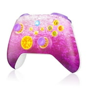 Wireless Gaming Controller – For Xbox One S/X、 Series X/S (PC Upgrade Needed) & PC Steam with Adjustable RGB, Turbo, Back Buttons, Vibration