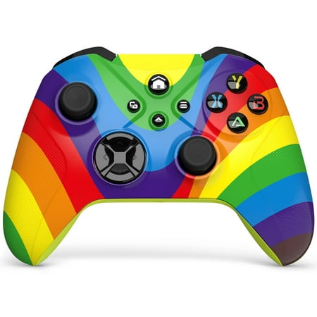 Bonadget Xbox One Controller Wireless - Rainbow Style Controller Compatible With Xbox One, Xbox Series X/S, Xbox One X/S?PC(Need to Upgrade)