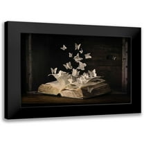 Bonadio, Heather 14x11 Black Modern Framed Museum Art Print Titled - Lepidopterology