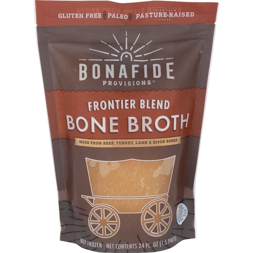 Bonafide Provisions Frontier Blend Bone Broth, 24 Fluid Ounce 6 per
