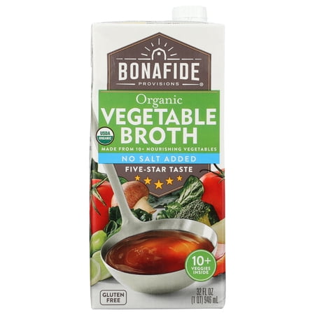 OG2 BONA VEG BROTH NOSLT ( 6 X 32 OZ )