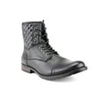 thumbnail image 1 of Bonafini Men's D-709 Tall Quilted Cap Toe Lace up Riding Boots, 1 of 6