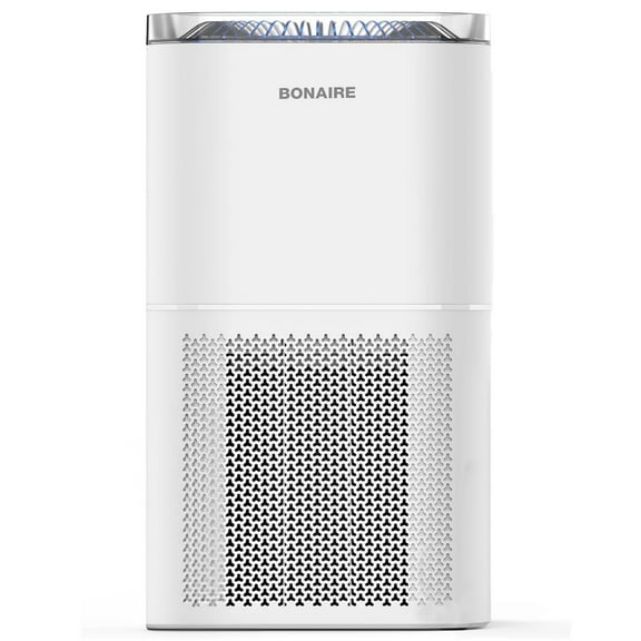 Bonaire: A4S Air Purifier - White, Covers Up To 1380 ft, 3-In-1 HEPA13 Filter, PM2.5, WiFi, 27db, Remove Home Dust-Smoke-Hair-Pollen-Pollutants-Odor