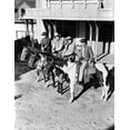 thumbnail image 1 of Bonanza Posed on Horse Photo Print (24 x 30), 1 of 1