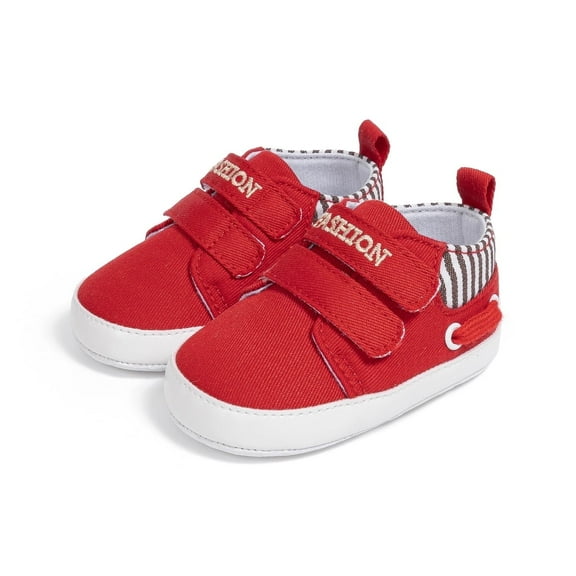 Bonario Baby Boys Shoes Infant High Tops Ankle Sneakers Soft Anti-Slip Sole for First Walkers 3-18 Months