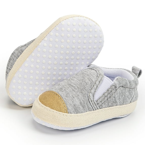 Bonario Baby Girls Boys Shoes Infant Casual Sneakers Newborn Soft Sole Slip on for First Walkers 3-18 Months