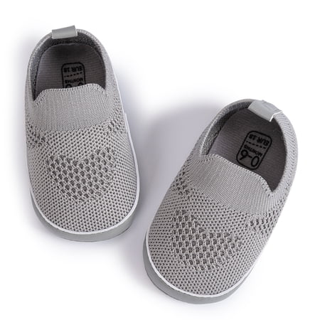 Bonario Baby Girls Boys Shoes Infant Casual Sneakers Newborn Soft Sole Slip on for First Walkers 3-18 Months