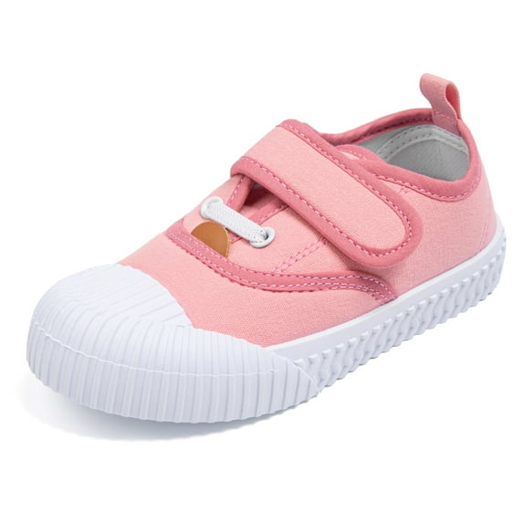 Bonario Toddler Boys Girls Shoes Canvas Slip-On Sneakers Casual Lightweight Running Shoes for Little Kid