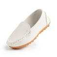 thumbnail image 1 of Bonario Toddler Boys Girls Shoes Slip-On Flats Boat Leather Loafers Moccasin for Little Kids, 1 of 8