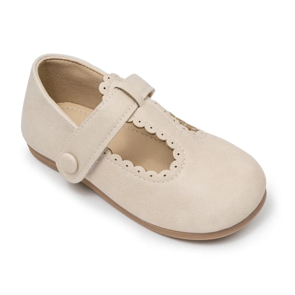 Bonario Toddler Girls Dress Shoes Little Girls Mary Jane Soft Sole Princess Shoes for Little Kids