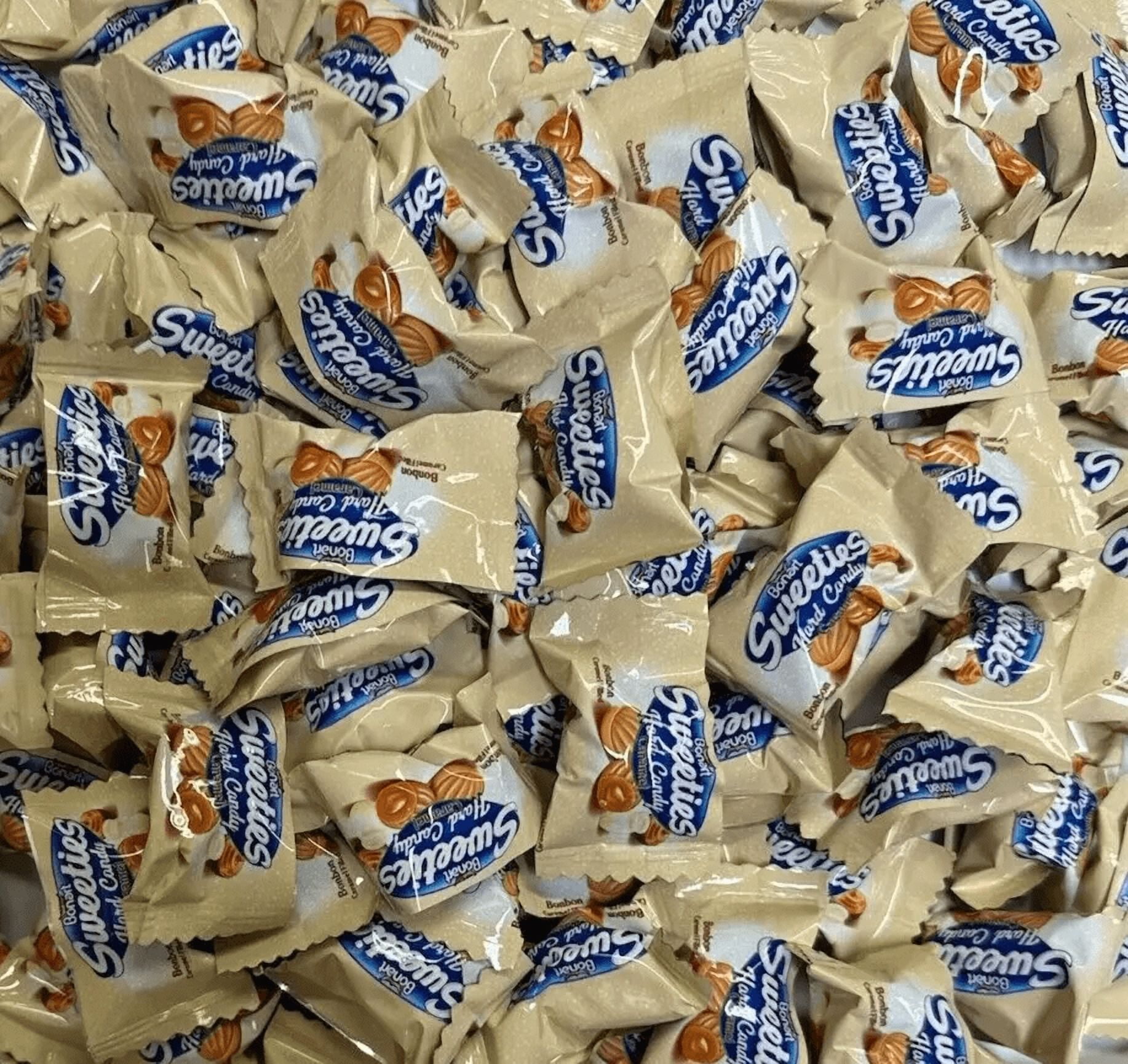 Bonart Sweeties Creamy Caramel Filled, Bulk & Delicious Hard Candy (2 Pounds)