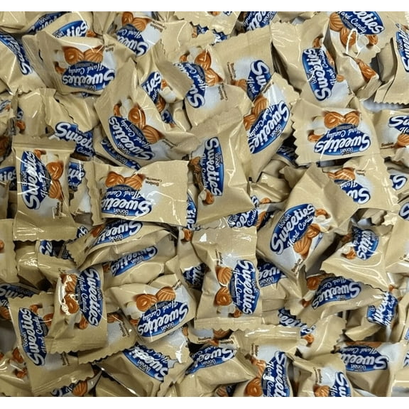 Bonart Sweeties Creamy Caramel Filled, Bulk & Delicious Hard Candy (2 Pounds)