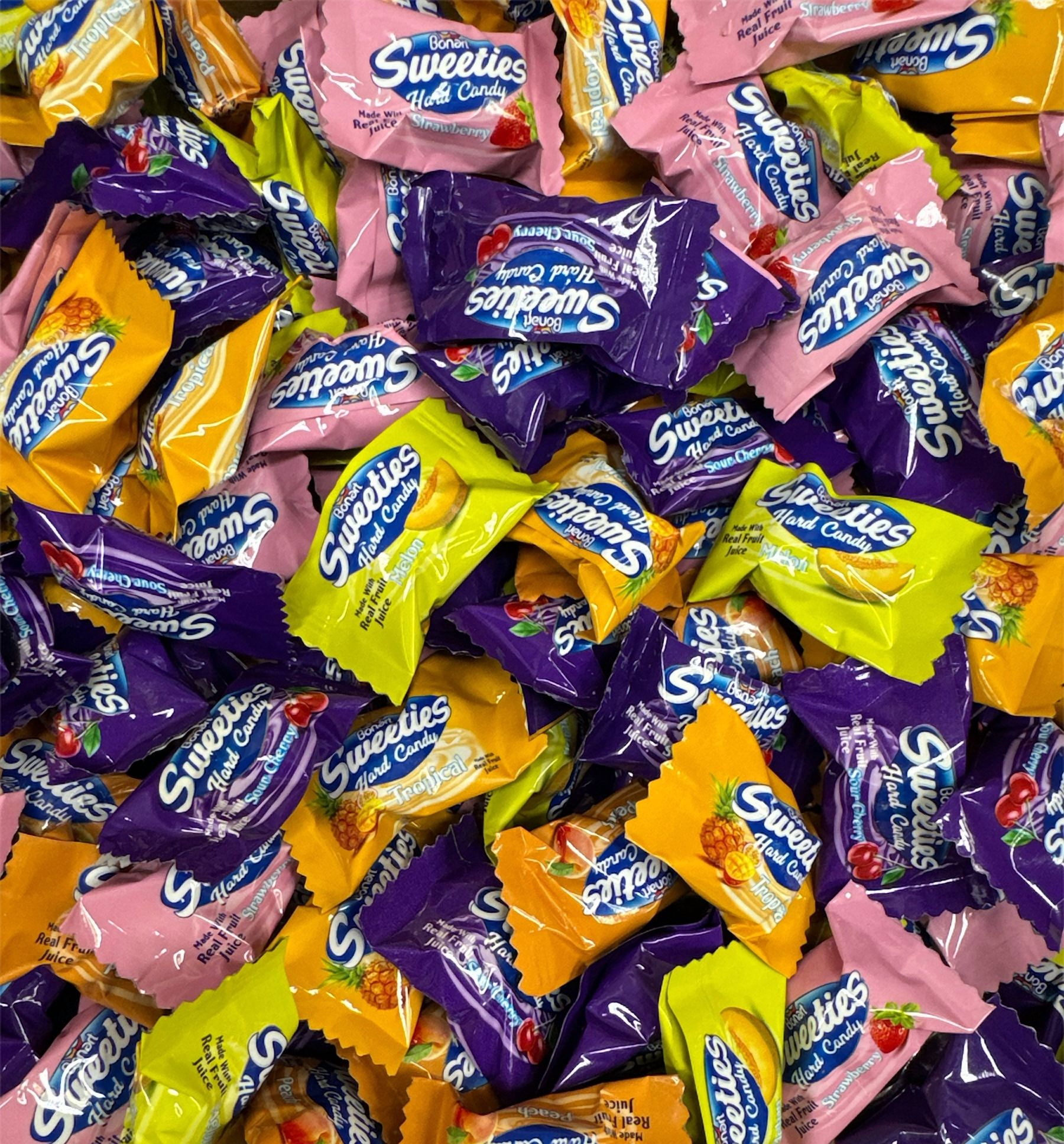 Bonart Sweeties Fruit & Milk Cream Hard Candy, Made With Real Fruit Juice (2 Pounds)