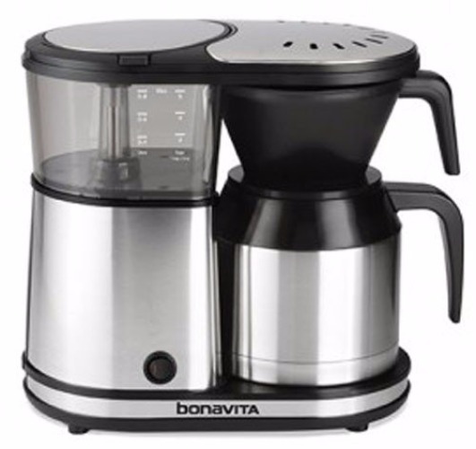 Bonavita BV1900TS New 8cup Coffee Brewer with Stainless Steel Lined