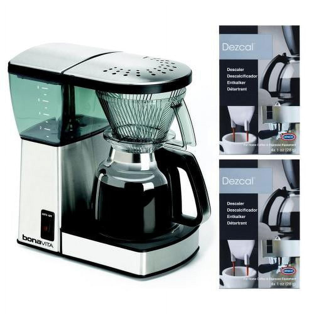 Bonavita BV1900TS New 8-cup Coffee Brewer with Stainless Steel Lined  Thermal Carafe