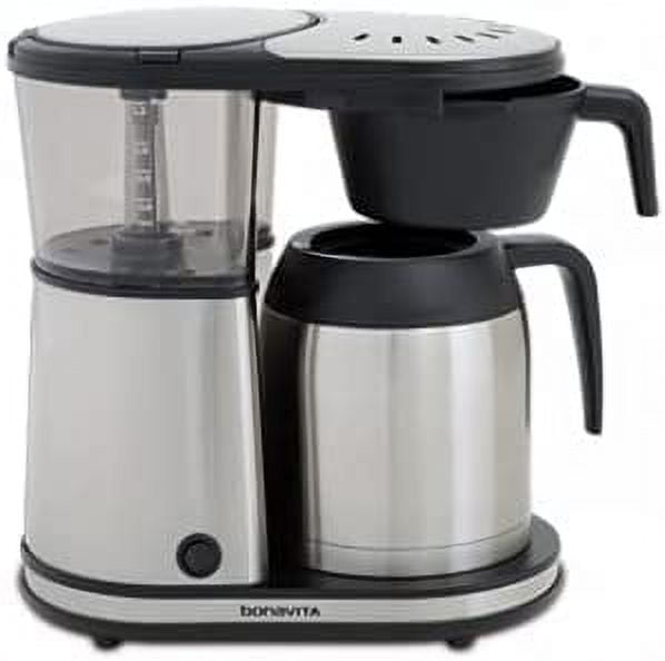 Elevate 8-Cup Stainless Steel Thermal Carafe Drip Coffee Maker