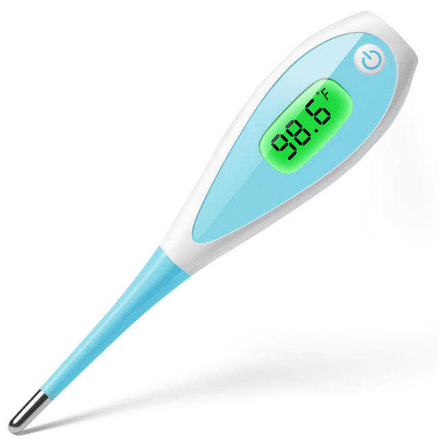 Boncare Thermometer for Adults, Digital and Oral Thermometer for Fever with 10 Seconds