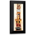 thumbnail image 1 of Bonciani, Celina 11x24 Black Modern Framed Museum Art Print Titled - Begegnungen II, 1 of 5