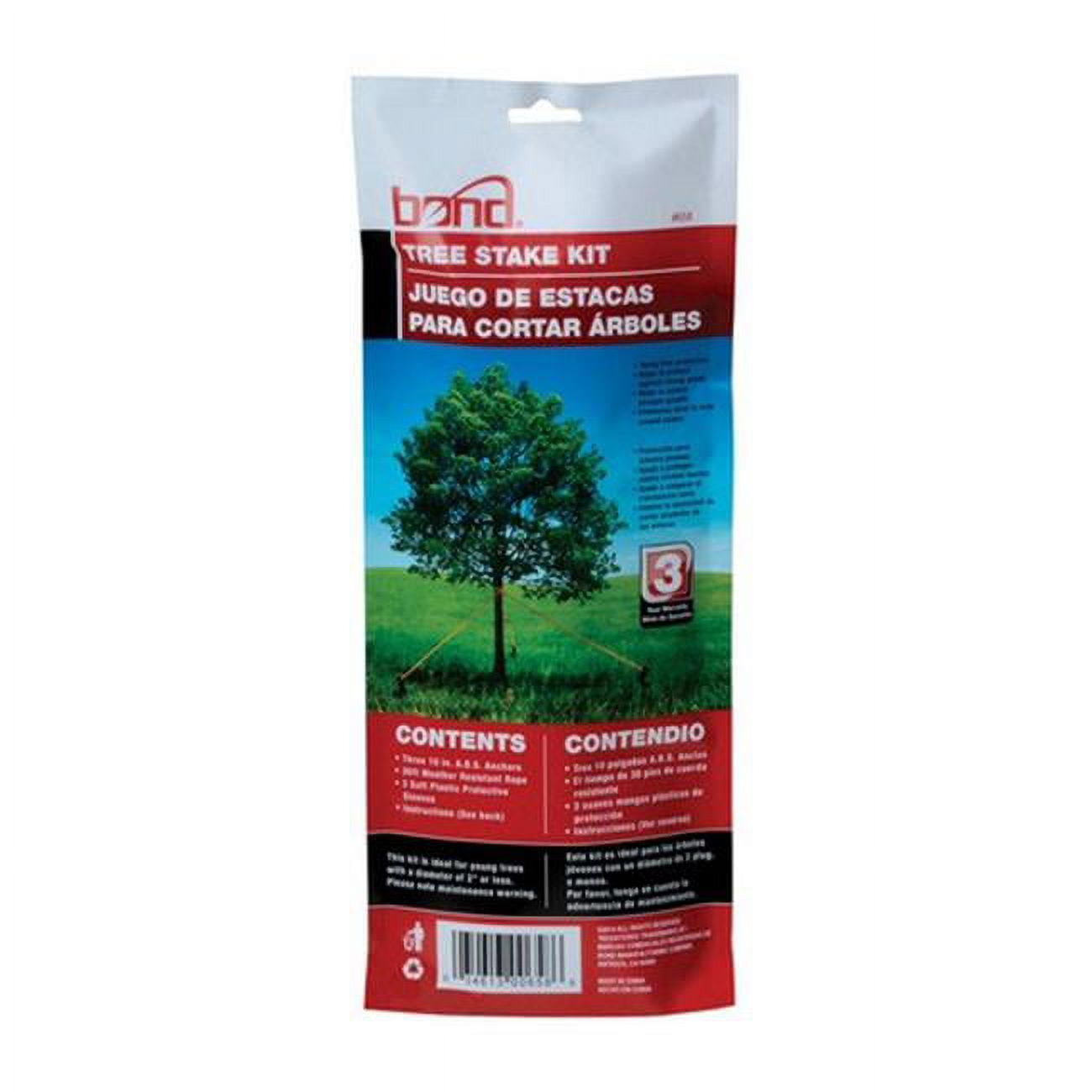 Bond 10 in. H Black Plastic Tree Stakes - Walmart.com