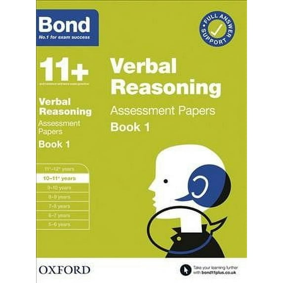 Bond 11+: Bond 11+ Verbal Reasoning Assessment Papers 10-11
