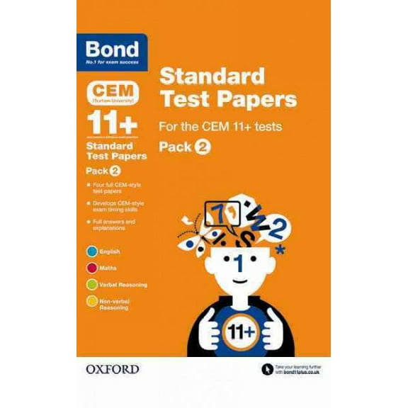 CEM: Bond 11+ Standard Test Papers: Ready for the 2025 Cambr