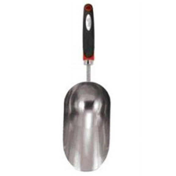Bond 1906 Stainless Steel Series Extra Large Soil Scoop with Gel Grip Handle