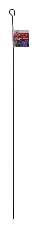 Bond 28 in. Green Metal Single Loop Plant Stake