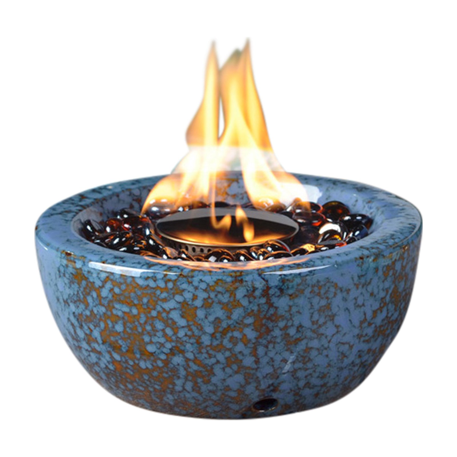 Bond Manufacturing Umbrella Hole Pit Fire Glass