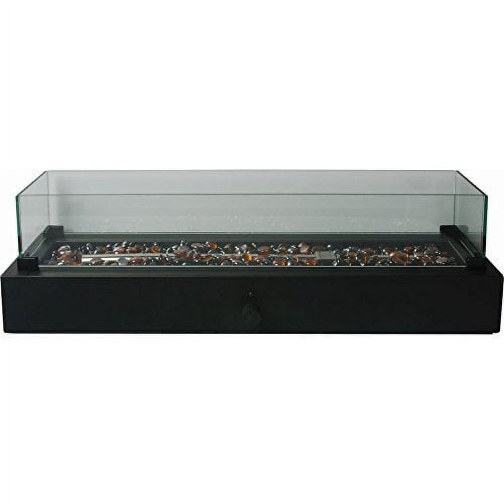 Bond 7-in W 40,000-BTU Black Portable Tabletop Steel Liquid Propane Firebowl