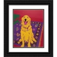thumbnail image 1 of Bond, Angela 12x14 Black Ornate Wood Framed with Double Matting Museum Art Print Titled - Bon Vivant, 1 of 4