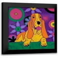 thumbnail image 1 of Bond, Angela 20x20 Black Modern Framed Museum Art Print Titled - Hush Puppeh, 1 of 5