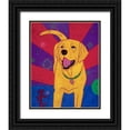 thumbnail image 1 of Bond, Angela 26x32 Black Ornate Wood Framed with Double Matting Museum Art Print Titled - Yellow Happiness, 1 of 4