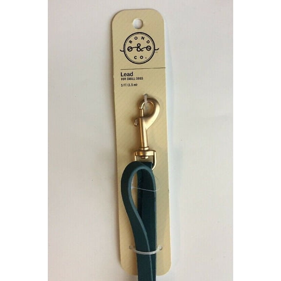 Bond & Co. Teal Lead For Small Dogs 5ft