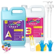 Bond Craftor 2 Gallon Crystal Clear Epoxy Resin Kit for Casting & Wood Art