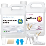 Bond Craftor Pro Cast Polyurethane Resin Kit, Fast Curing, Clear 64 oz