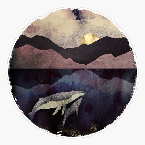 Bond Inspired Ocean Adventure Action Sticker