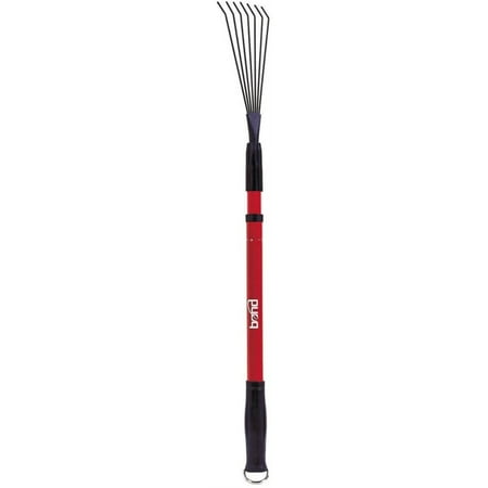 Bond (#LH013) Fan Rake w/ Telescopic Handle & Non-Slip Grip, 25" - 37"