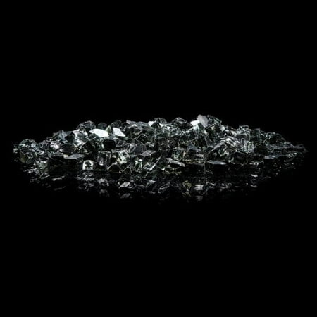 Bond Lavaglass® 1/2" Moonstone Eclipse Reflective Fire Glass, 10 lbs