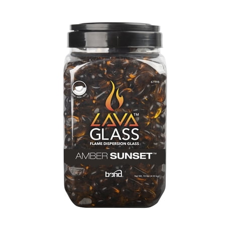 Bond Lavaglass® - Mini - Amber Sunset® 10 Lb Jar