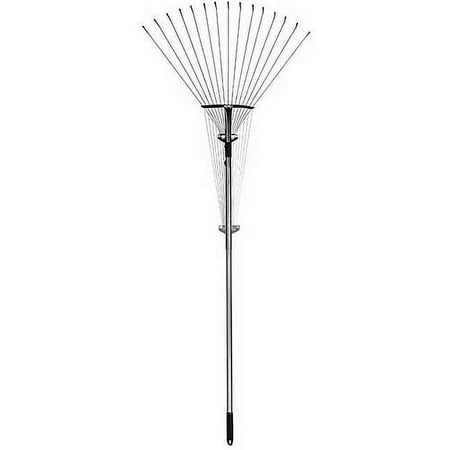 Bond Manufacturing Adjustable Steel Leaf Rake, Expands 7 to 22 inches