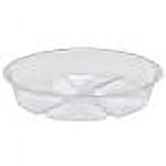 Bond Manufacturing CVS009 9in Plastic Saucer, Clear