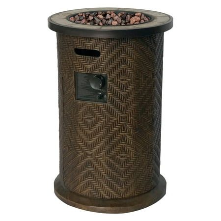 Bond - Fairhaven Gas Firebowl - Brown