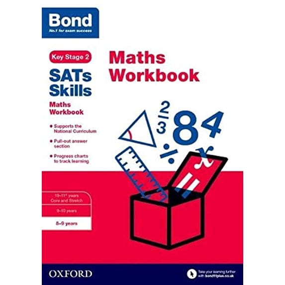 Pre-Owned Bond SATs Skills: Maths Workbook 8-9 Years Paperback