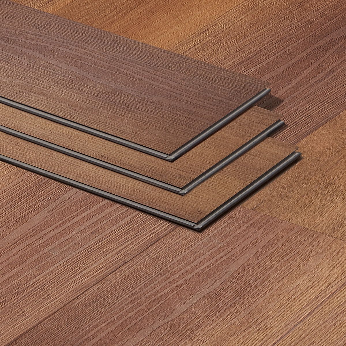 Bond Tile Lujo 28mil Birch Meadow 6 in. x 48 in. Rigid Click-Lock Luxury Vinyl Tile Flooring (27.39 Sq. Ft. / Case)