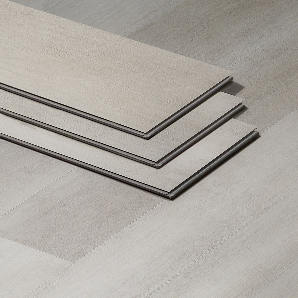 Bond Tile Lujo 28mil Birch Toast 6 in. x 48 in. Rigid Click-Lock Luxury Vinyl Tile Flooring (27.39 Sq. Ft. / Case)