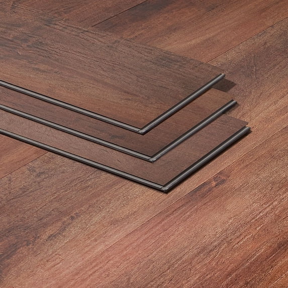 Bond Tile Lujo 28mil Maple Tualatin 6 in. x 48 in. Rigid Click-Lock Luxury Vinyl Tile Flooring (27.39 Sq. Ft. / Case)
