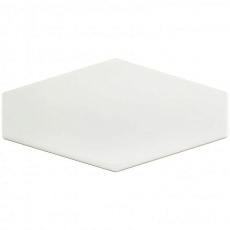 Midland Hexagon Vanilla 4 in. x 8 in. Glazed Ceramic Tile Sample Midland Hexagon Vanilla 4 in. x 8 in. Glazed Ceramic Tile Sample