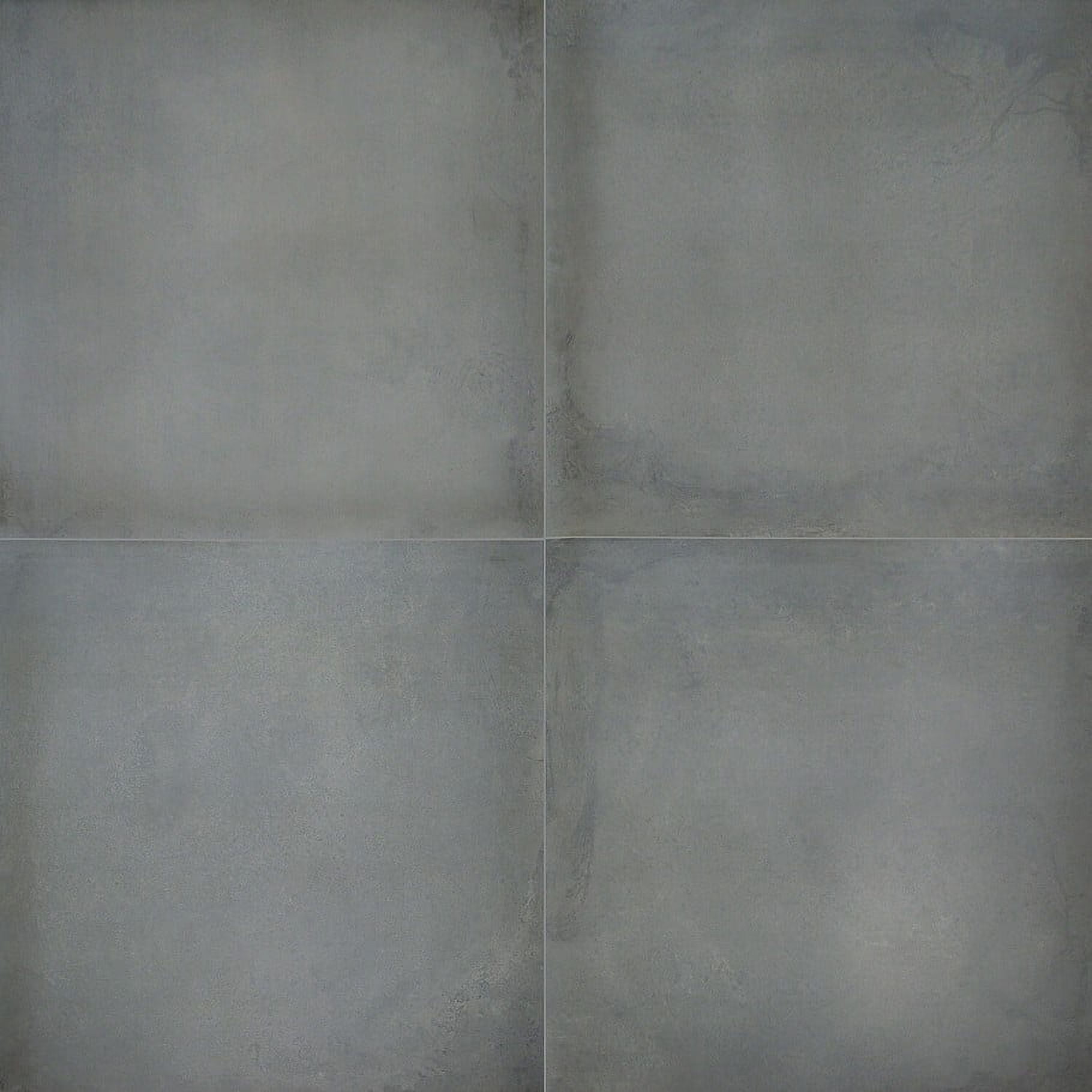 Bond Tile Obscurio Dark Gray 32 in. x 32 in. Polished Porcelain Floor and Wall Tile (2 Pieces 13.77 Sq. Ft. / Case)