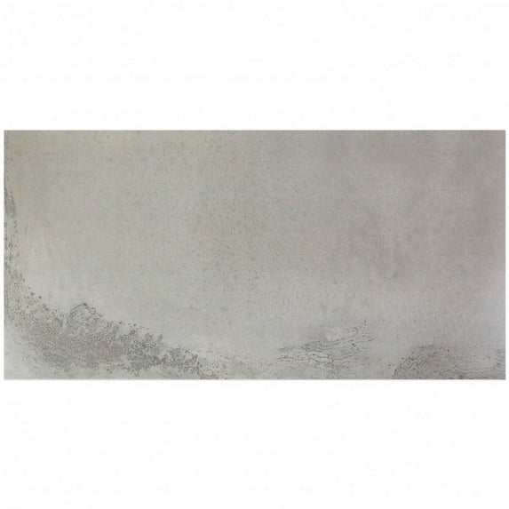 Bond Tile Obscurio Light Gray 4 in. x 8 in. Polished Porcelain Tile Sample